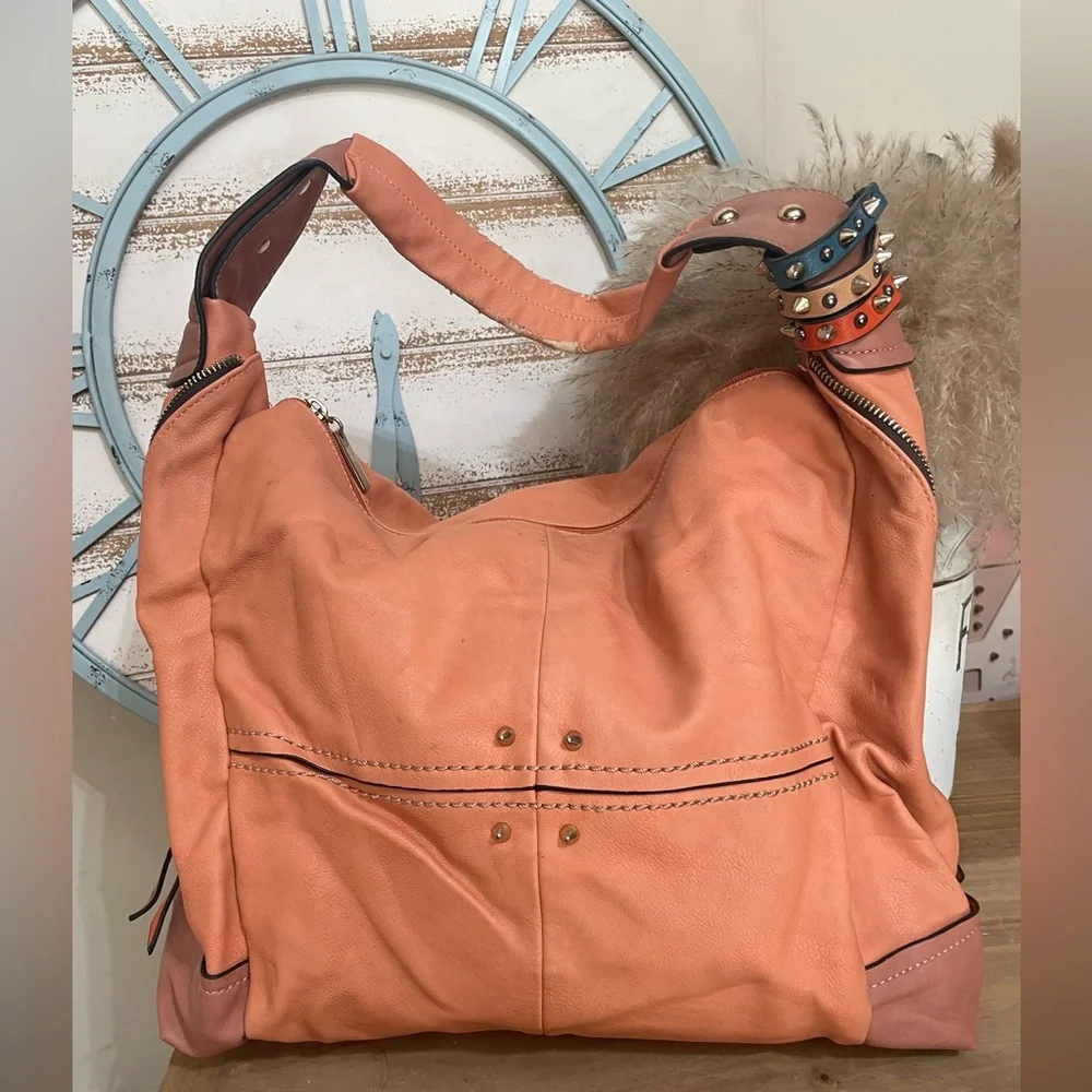 Women’s Unique Vegan Leather Large Hobo BOHO Bag